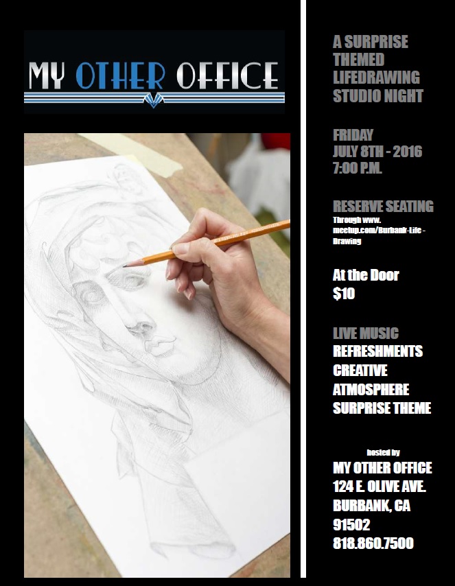 My Other Office Lifedrawing Event